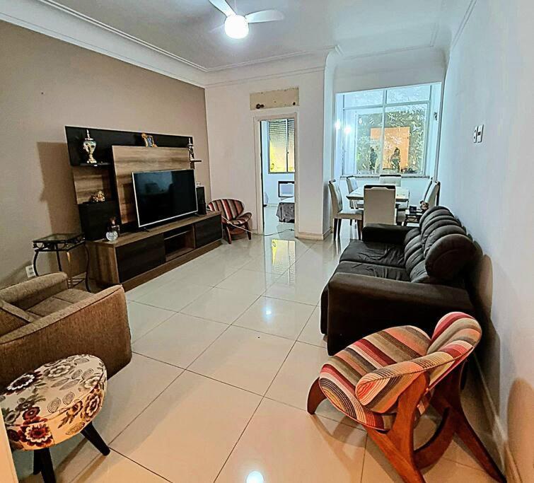 ריו דה ז'ניירו Apartamento Em Copacabana A 100 Metros Da Praia מראה חיצוני תמונה